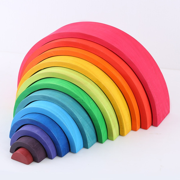 Alternatieve kleinere regenboogmodellen zonder accessoires van derden