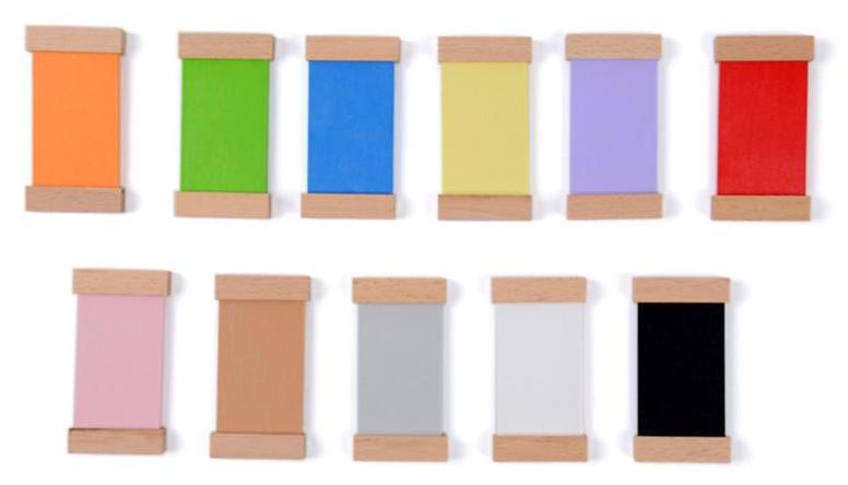 Kleuren leren in de kleuterklas met Montessori Kleurendoos 2
