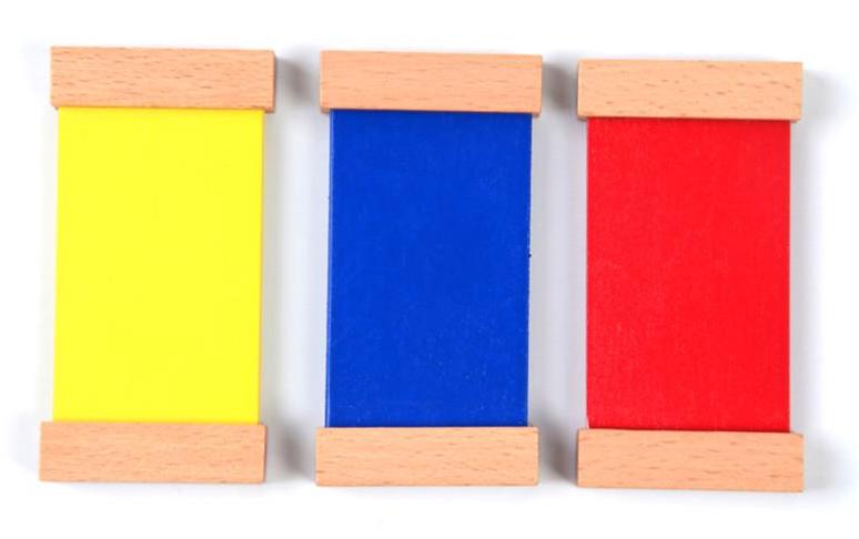 Kleuren leren in de kleuterklas met de 1e Montessori kleurendoos