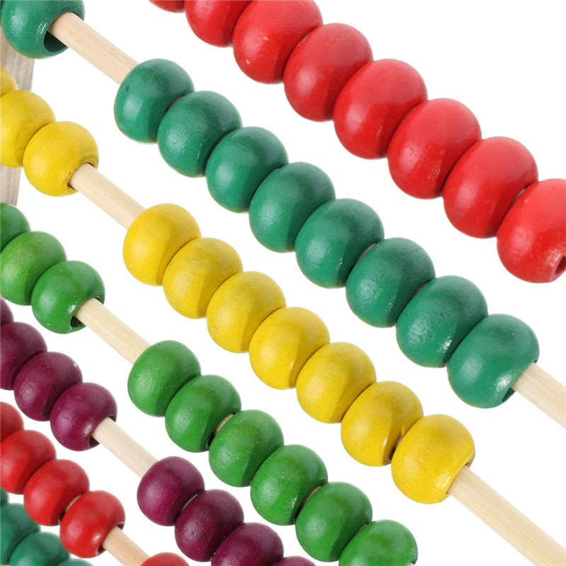 Houten Montessori rekenmateriaal om te leren tellen
