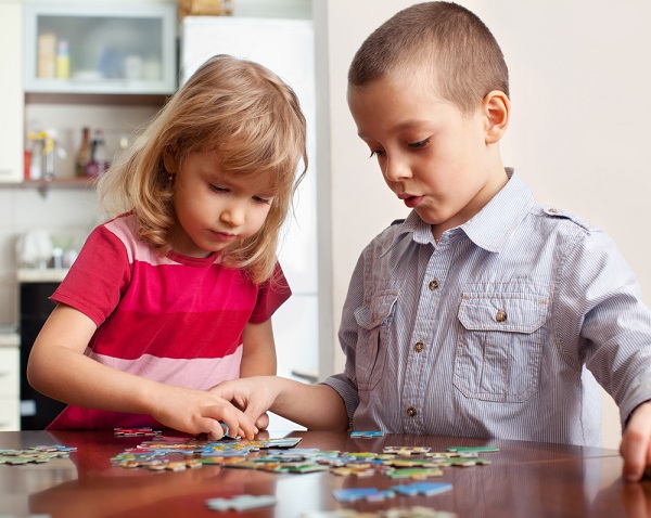 Children playing together
