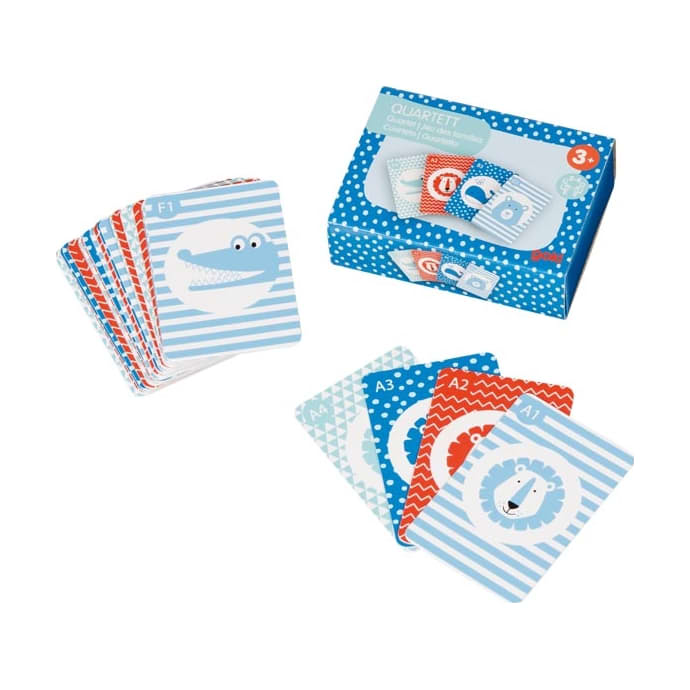 Happy Families Card Game – Pocket Animal Families of Four