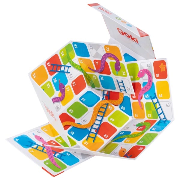 Large Snakes and Ladders Game – XXL Board with 81 Squares - Weergave 2