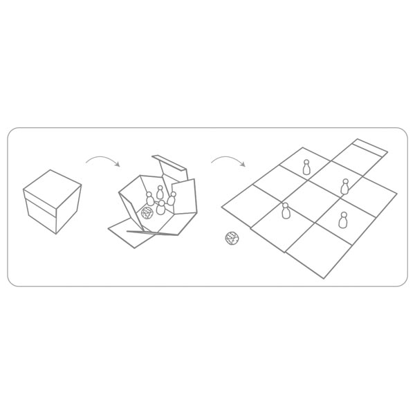 Large Snakes and Ladders Game – XXL Board with 81 Squares - Weergave 4