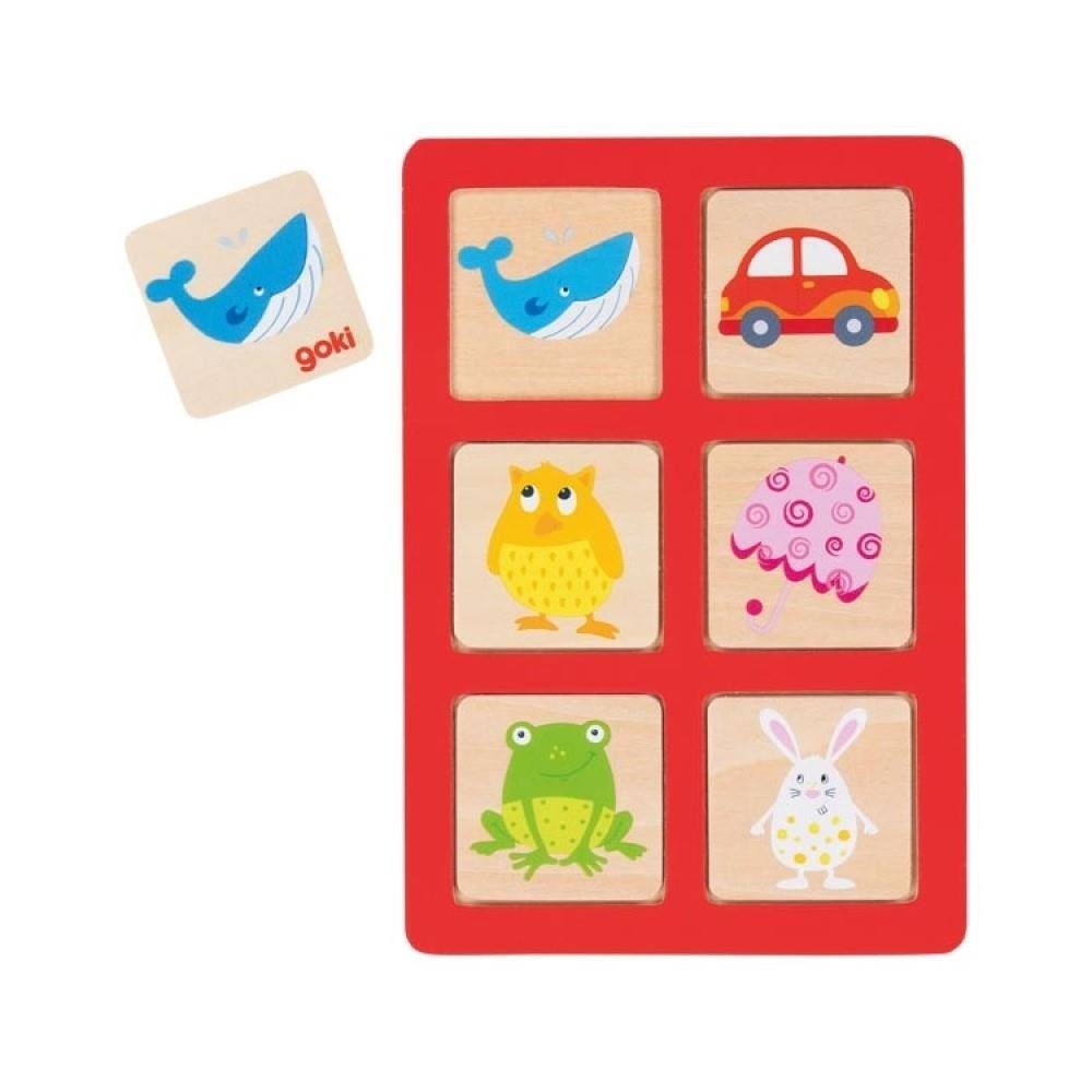Wooden Montessori Animal Matching Game – Picture Lotto & Memory - Weergave 3