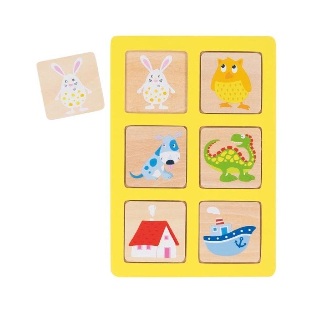 Wooden Montessori Animal Matching Game – Picture Lotto & Memory - Weergave 6